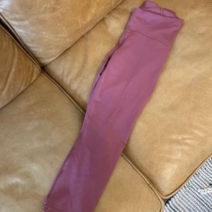 Pink lulu lemon pants size 6